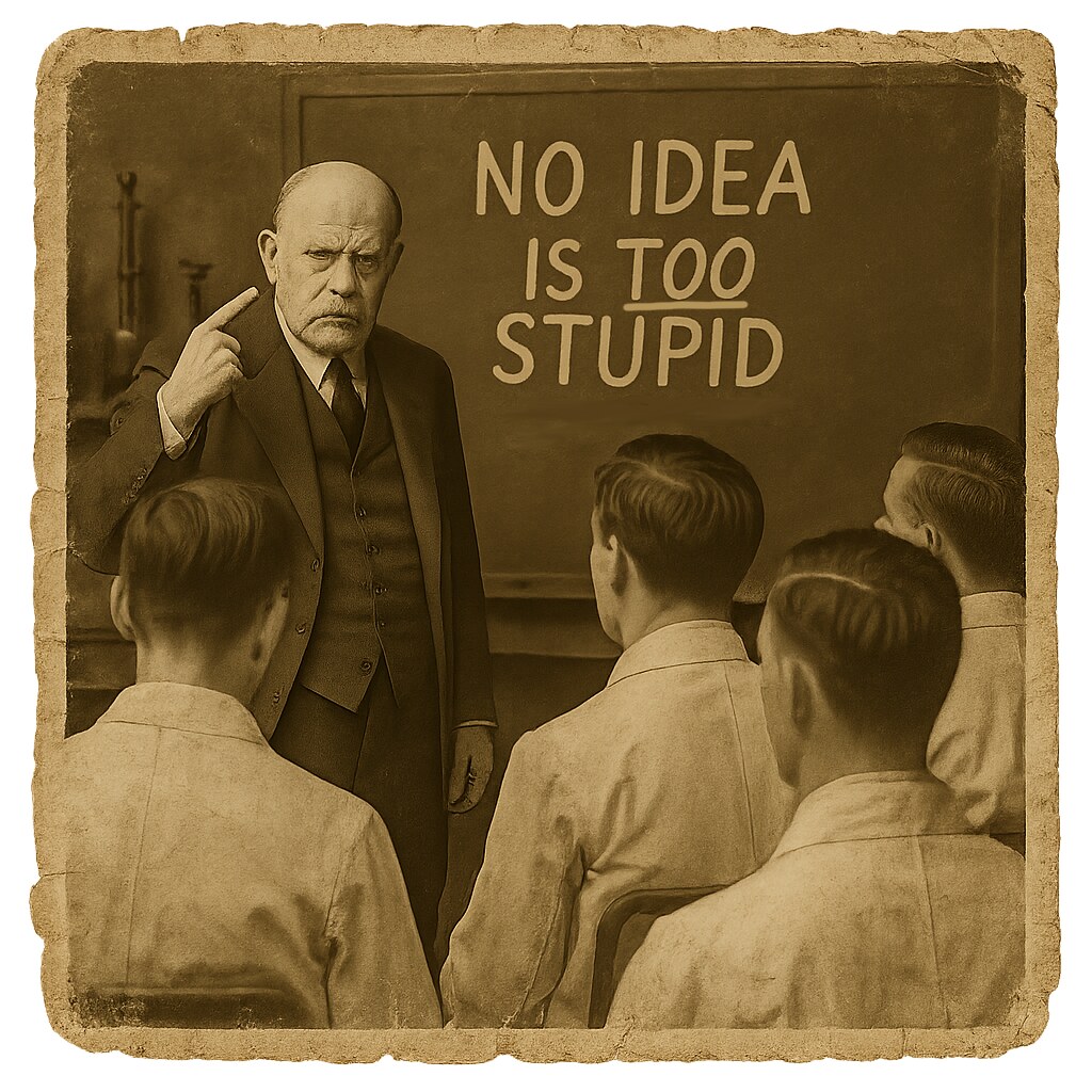 No Idea Is Too Stupid