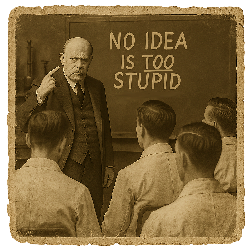 No Idea Is Too Stupid