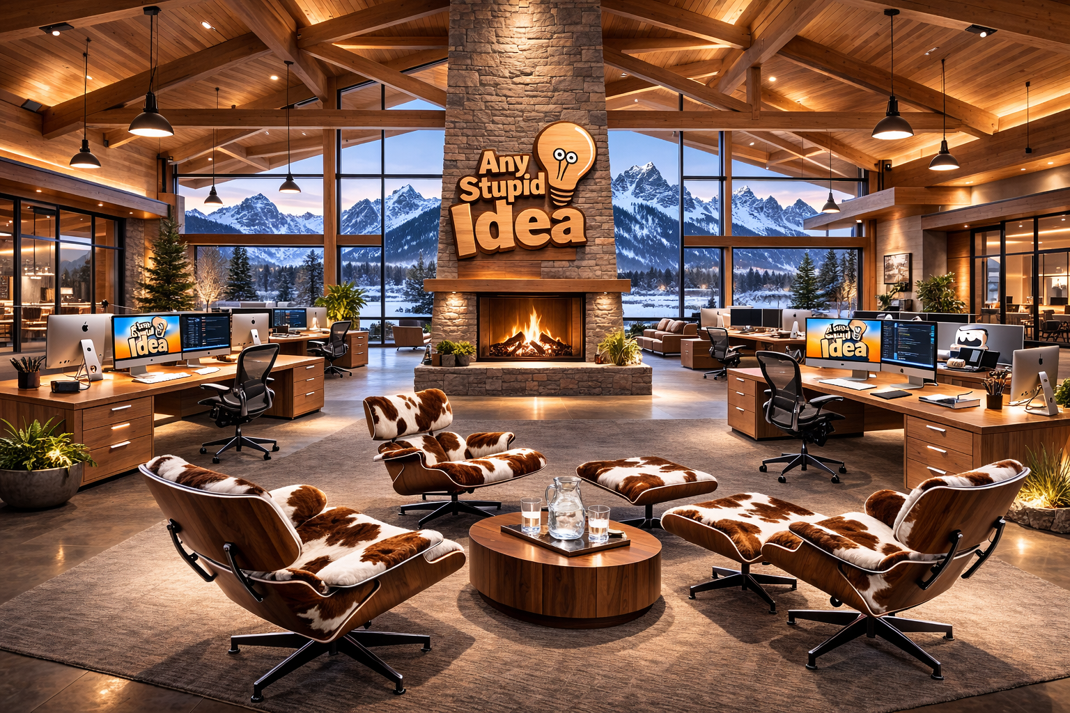 HQ Mountain Interior Expanse